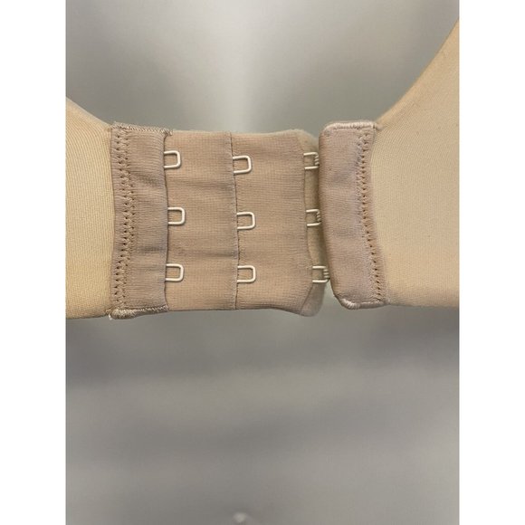 Maidenform Size 38DD‎ Comfort Devotion Full Fit Embellished T Shirt Bra Beige - Picture 4 of 13